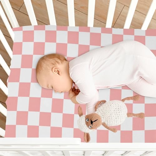 MNSRUU Crib Sheets for Boys Girls Soft Breathable Fitted Bedding