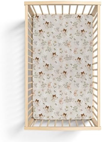 Boho Fairies Baby Crib Sheets 28x52 Inches