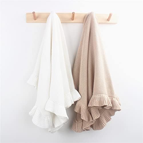 CATHATRR Infant Wrap Crochet Blanket 39 Soft Breathable Crib Bedding