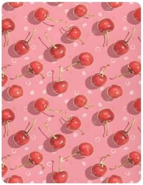 ALAZA Fresh Cherries Crib Sheets for Girls and Boys 1