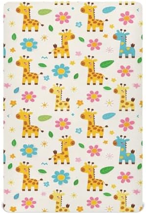 MNSRUU Crib Sheets Soft Breathable Adorable