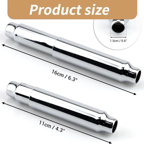 Eibhbuyey Toilet Roll Holder Roller Stainless Steel Spring Replacement