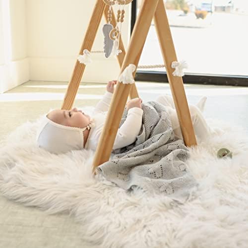 Bleu La La 100 Cotton Swaddle Blanket - Soft Warm Cozy
