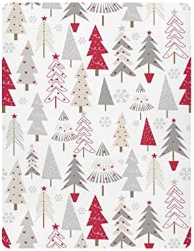 Fitted Crib Sheets Christmas Tree Pattern for Baby Toddler