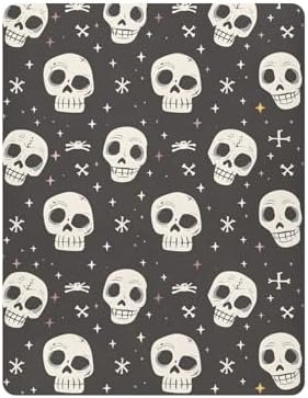 ALAZA Human Skeleton Crib Sheets for Boys and Girls 1