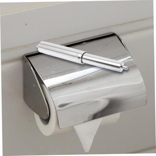 KALLORY 3Pcs Toilet Paper Holder Replacement with Spring Loaded Roller