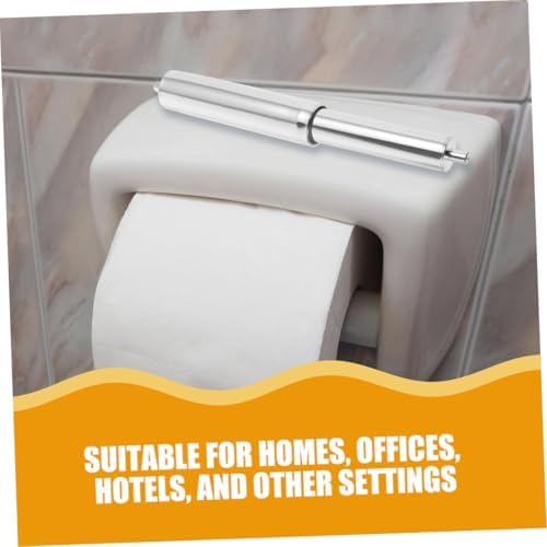 Hemobllo 4pcs Stainless Steel Toilet Paper Holder Rod
