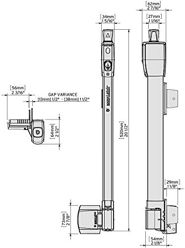 DD Technologies Safety Gate Kit with MagnaLatch and TruClose Hinges