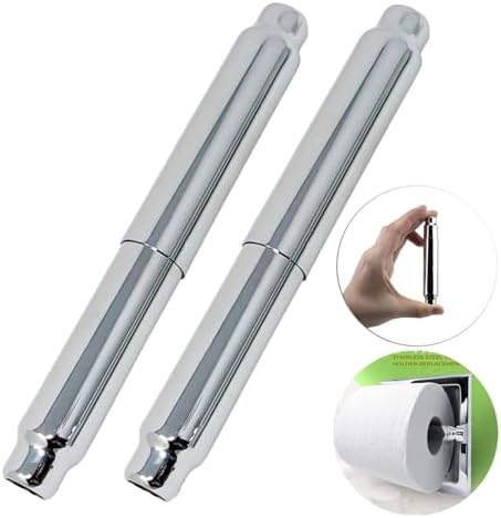 Eibhbuyey Toilet Roll Holder Roller Stainless Steel Spring Replacement