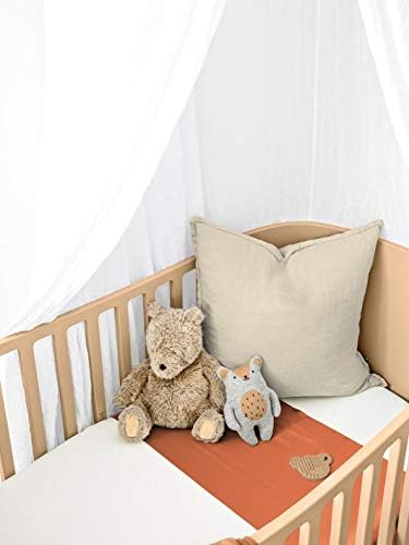 Sleepy Silk Set of 2 Terracotta Silk Sleeves for Baby