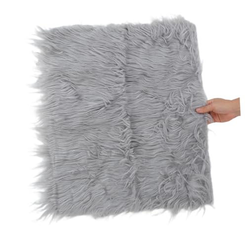 NUOBESTY Faux Fur Blanket for Baby Photoshoot