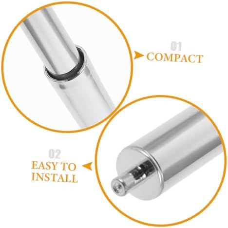 KALLORY 3Pcs Toilet Paper Holder Replacement with Spring Loaded Roller