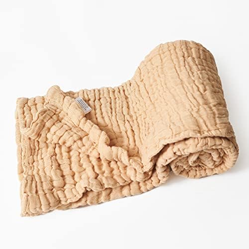Daxue 100 Natural Cotton Swaddling Blankets - 43x43 Inch Breathable Muslin Wrap