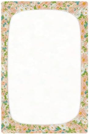 MNSRUU Crib Sheets Soft Breathable Fitted Playard Bedding for Boys Girls