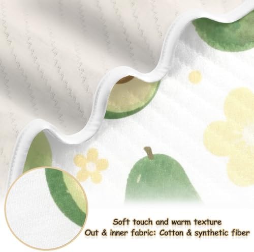 Soft Personalized Security Blanket for Baby Girls or Boys 30x40in