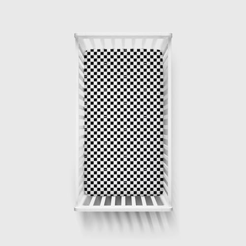 Little Sleepies Viscose Bamboo Crib Sheets with Checks