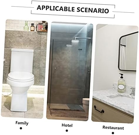 COLLBATH Wall Mount Toilet Paper Holder Shelf with Phone Storage