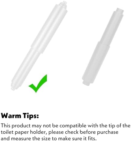 Quilax 2Pcs Toilet Paper Holder Roller Replacement