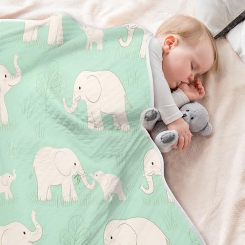 Custom Animal Swaddle Blanket for Baby 30x40in