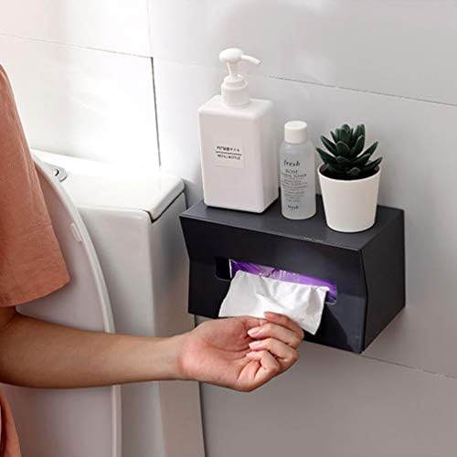 BESPORTBLE Tissue Holder with Adhesive Back for Wall Mount