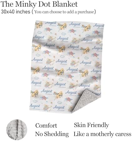 Personalized Baby Crib Sheets with Name for Boys and Girls