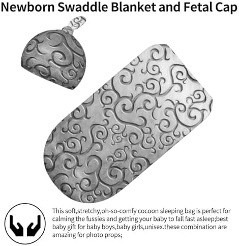 MEGDHK Spray Baby Swaddle Blanket Wrap Set