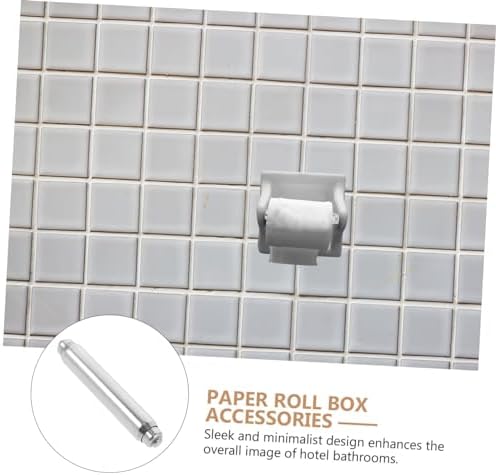 Lurrose Stainless Steel Toilet Paper Holder Rod