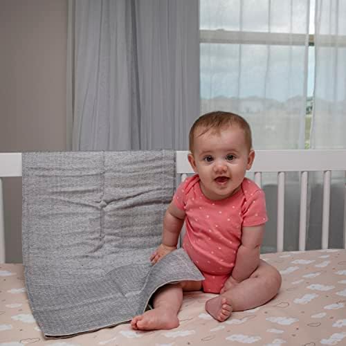Organic Cotton Muslin Baby Quilt - Soft and Safe for Newborn