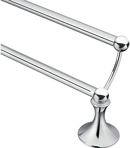 Moen DN7722CH Lounge 24-Inch Double Towel Bar Chrome 1