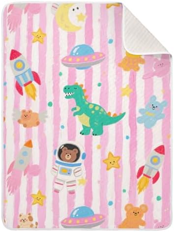 Sanluoli Personalized Baby Name Blanket 30x40in