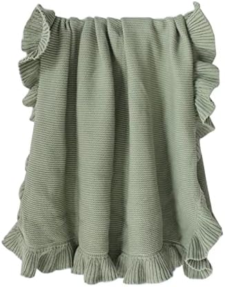 HEYZAKKA Baby Blanket Knitted Travel Towel for Boy Girl