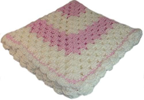Handmade 4 Babies Cozy Baby Blanket 30x30