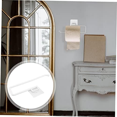 Gadpiparty No Punch Toilet Paper Holder 1pc Wall Mount Multi Purpose