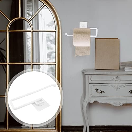 KONTONTY 1pc Wall-Mounted Tissue Holder No Drilling Design
