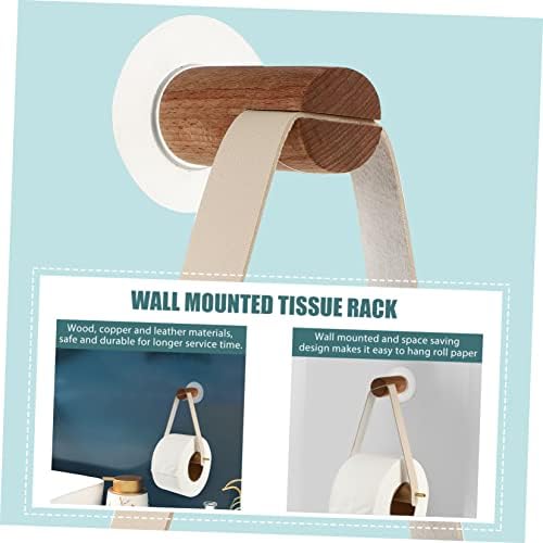 Uonlytech Towel Holder Wall Mount for Roll Paper and Cleaning Supplies 1