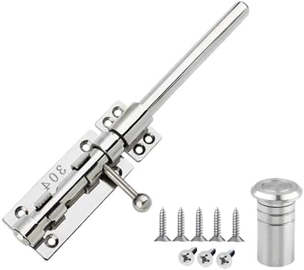 304 Stainless Steel Gate Latch Heavy Duty Security Bolt