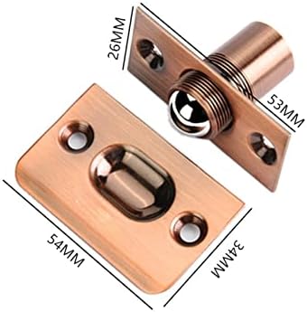 SHAUNI Slide Latch Gate Bolt Lock 1 PCS Stainless Steel Door Catcher