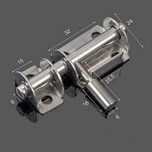 LCARY Stainless Steel Door Latch for Gate and Toilet