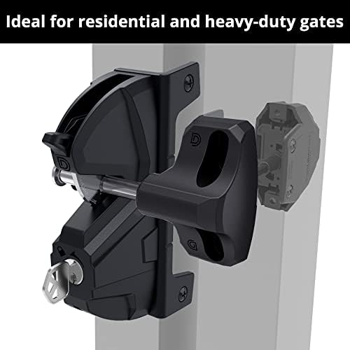 DD Technologies LokkLatch Deluxe Series 3 Key Lockable Black