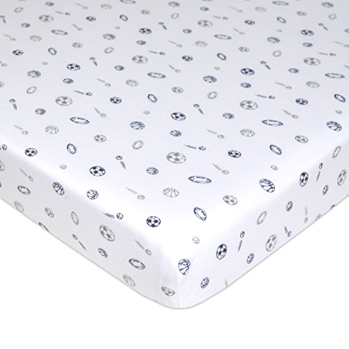 American Baby Company 100 Cotton Mini Crib Sheet 38 x 24