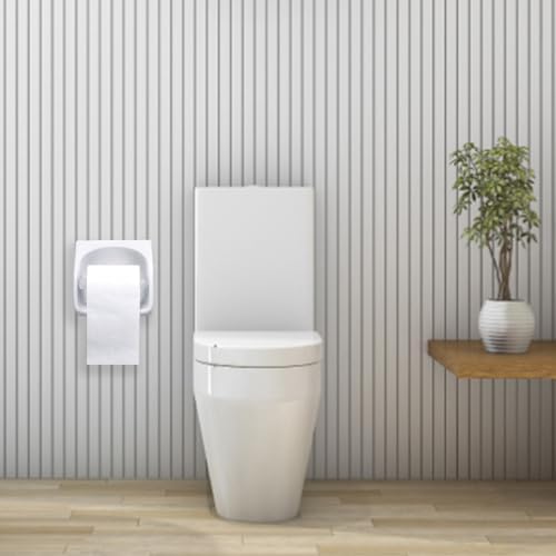 Wedhapy Toilet Paper Holder Rollers 2 Pcs Spring Loaded Replacement