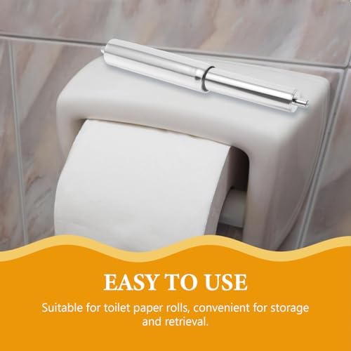 Mipcase Stainless Steel Toilet Paper Holder Rod