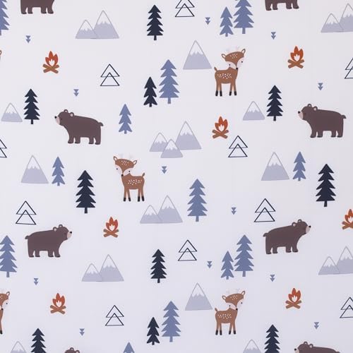 NoJo Little Love Crib Sheet Forest Friends