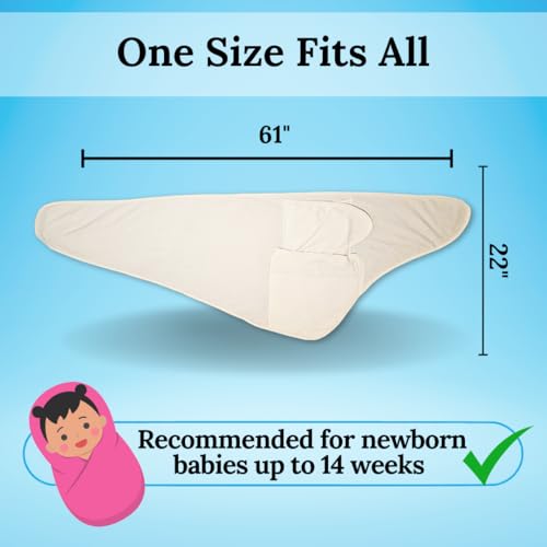 Miracle Blanket Swaddle Wrap Soft Secure