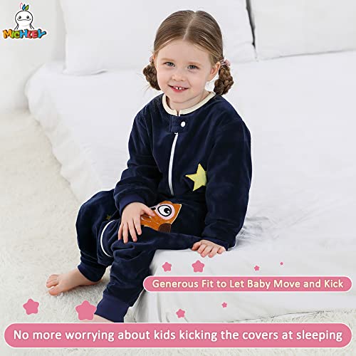 MICHLEY Baby Sleeping Bag Owl 1-3 Years Winter Swaddle