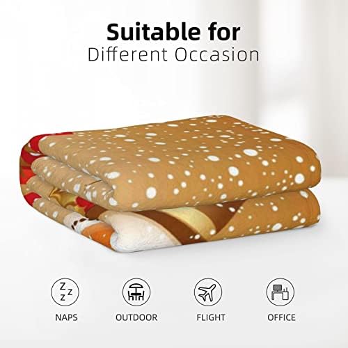 Xisover Christmas Snowman Swaddling Blanket for Baby 1