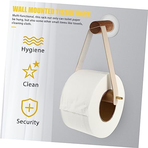 Uonlytech Towel Holder Wall Mount for Roll Paper and Cleaning Supplies 1
