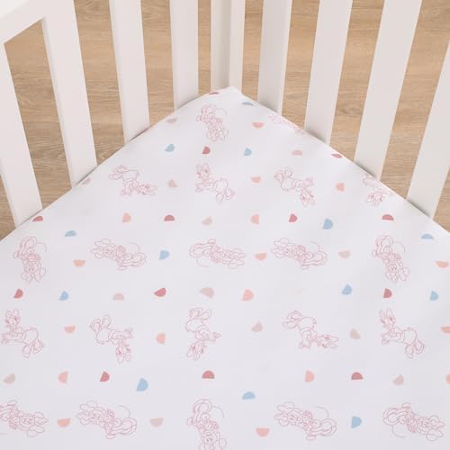 NoJo Disney Minnie Mouse Crib Sheet