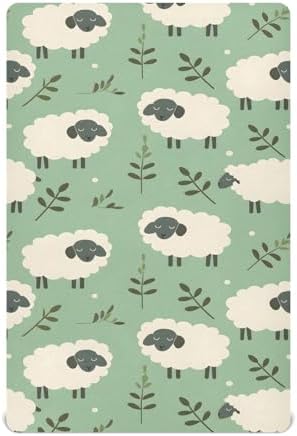 ALAZA Baby Crib Sheets Soft 39x27 Inch
