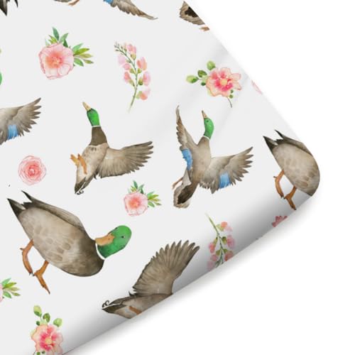 KASTLEE Wild Duck Crib Sheet 52x28